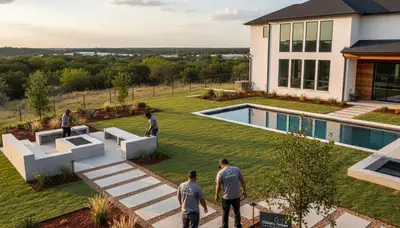 Landscaping service in San Antonio, TX for residential and commercial outdoor maintenance
