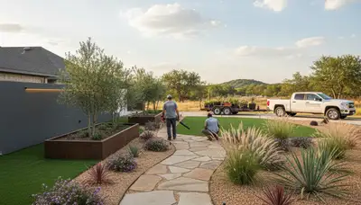 Landscaping services in San Antonio, TX for residential and commercial properties