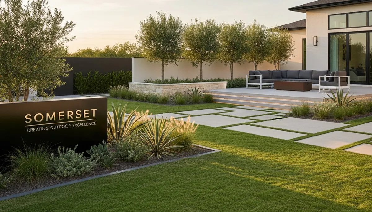 Landscaping crew provides professional lawn care services in San Antonio, TX