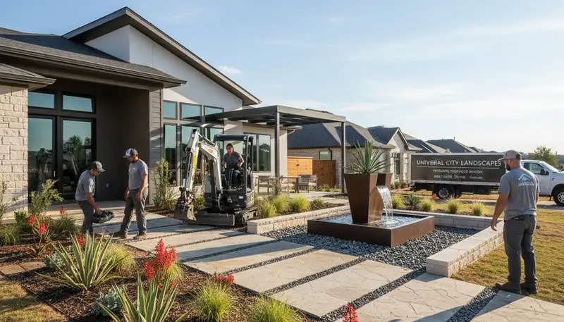 Landscaping service in San Antonio, TX for professional yard maintenance and outdoor care
